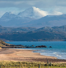 Solas - A Modern Bed & Breakfast ecohouse by the sea in the crofting community of Big Sand by Gairloch